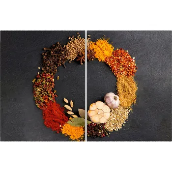 Kuchyňské prkénko Skleněná Ochranná Deska a Krájecí Prkénko | Indukce, Sporák ds-0545