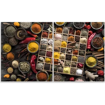 Kuchyňské prkénko Skleněná Ochranná Deska a Krájecí Prkénko | Indukce, Sporák ds-0492