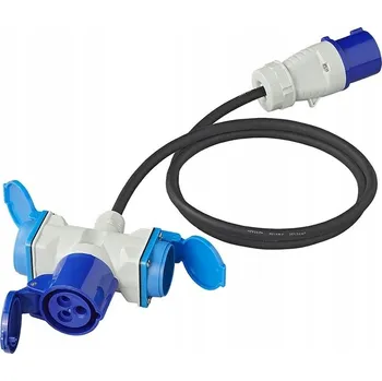 Napájecí kabel Prodlužovací kabel 150cm 3x1,5mm2 s CEE zástrčkou do zásuvky