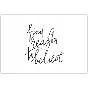 Obraz Obraz plakát do obýváku ložnice 91x61 typografie foto na zeď bez rámu