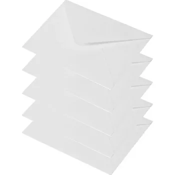 Obálka Obálka na pohlednici A5 bílá 15,8x22 cm - 5 ks