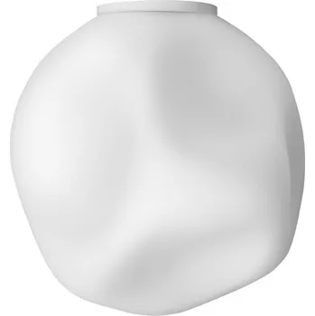 Stropní světlo Foscarini Hoba Media, Ø 25 cm, bílé, sklo bílá 1 x 18 W - Doprava zdarma