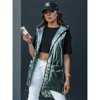 Dámská vesta Dámská vesta DSTREET JESS TY4454 ZELENÁ M