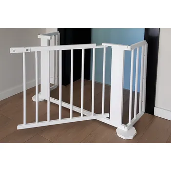 Dětská zábrana ZÁBRANA BRANKA OCHRANNÁ ZÁBRANA NA SCHODY KE KRBU KE DVEŘÍM + PODSTAVCE do 141 cm