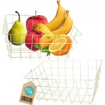 Obraz Univerzální kovový koš zlatý