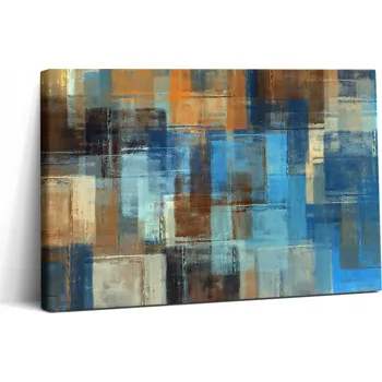 Obraz Obraz Na Plátně Do Kanceláře Koníček Malířství Abstraktní Barevné Pozadí