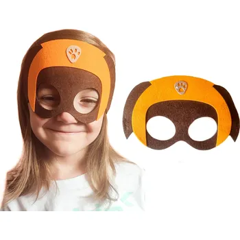 Karnevalová maska FILCOVÁ MASKA Tlapková patrola ZUMA