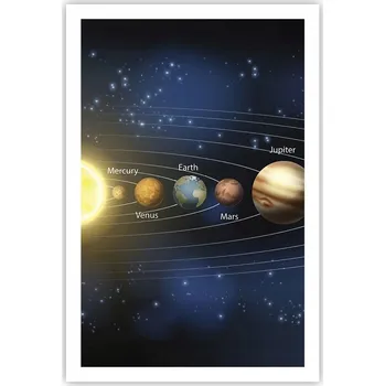 Obraz Obraz plakát do obýváku, ložnice 61x91 cm - motiv vesmíru, plakáty na zeď, bez rámu