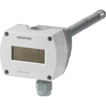 SIEMENS QPM2102D kanálové čidlo kvality vzduchu CO2 a VOC
