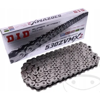 Řetězová sada pro motocykl Řetězová sada DID 530ZVMX2/116 X-Ring S&S otevřená s nýtovací spojkou