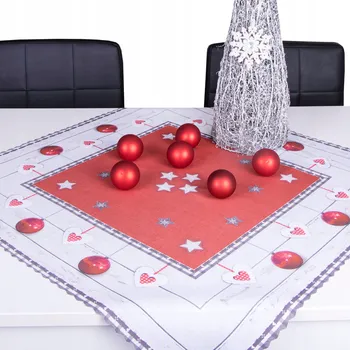 ubrus Čtvercový ubrus polyester 75 cm x 75 cm