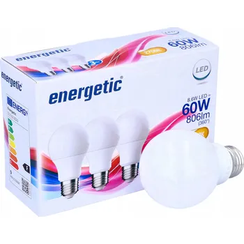 Žárovka NORDLUX E27 A60 3-kit 2700K 806lm 5171013523