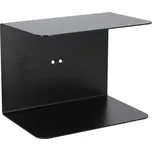 Kovová police Intesi 23 x 15 cm černá