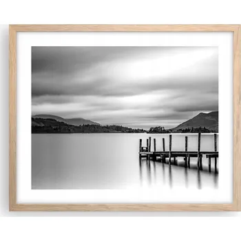 Obraz Obraz plakát na zeď v rámu světlý dub 50x40 krajina foto do obýváku