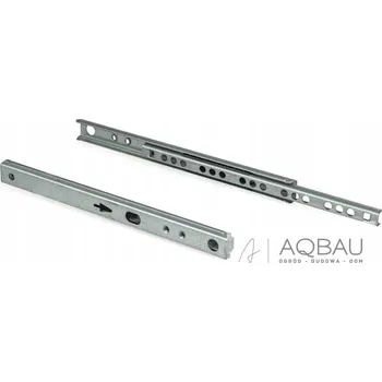 Nábytkové kování Kuličkové pojezdy pro zásuvky, 3/4 výsuv, pro lehké zásuvky a komody, 214 mm