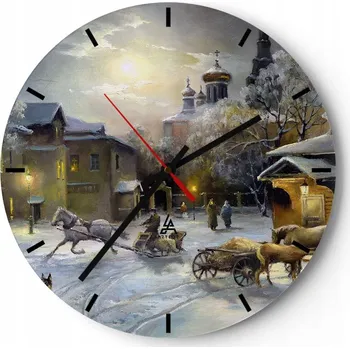 Hodiny Nástěnné hodiny ARTTOR hnědé 30 cm