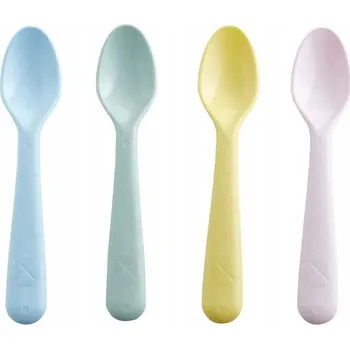 Příbor IKEA sada 4 ks KALAS LŽÍCE kuchyňské, pastelové barvy