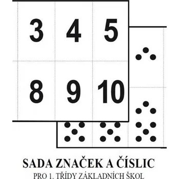 Soubor značek a číslic