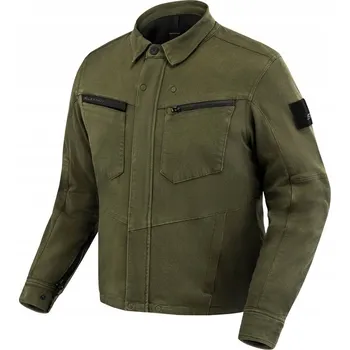 Moto bunda Bunda SHIMA GIRO KHAKI zelená motocyklová textilní pánská + DÁRKY ZDARMA
