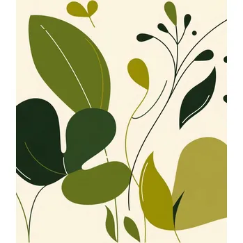 Plakát Plakát Svěžest Listů bez rámu 70 x 100 cm