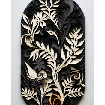 Plakát Plakát Komplikovaná Symetrie bez rámu 40 x 50 cm