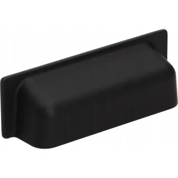 Nábytková úchytka GAMET UP11 černá soft touch 64mm