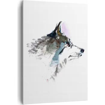 Obraz Obraz na plátně do obýváku ložnice 50x70 abstrakce obrazy na zeď