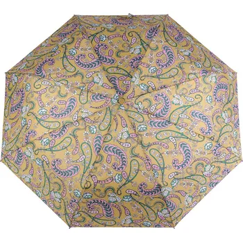 Deštník Dámský skládací vystřelovací deštník Varianta: 1 krémová, Balení: 1 ks