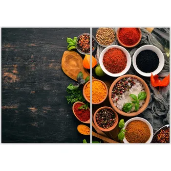 Kuchyňské prkénko Skleněná Ochranná Deska a Krájecí Prkénko | Indukce, Sporák ds-0550