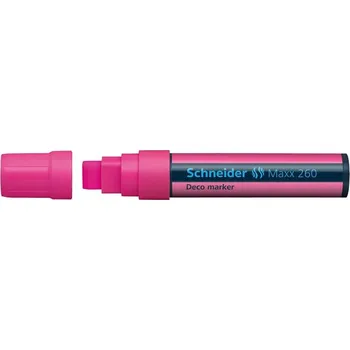 Křídový popisovač růžový Schneider 1 ks