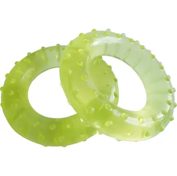 Masážní přístroj ACRA Masážní kroužky 7cm posilovač prstů s výstupky set 2ks | 729957