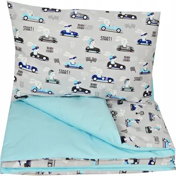 Povlečení Sada povlečení 2dílná 90 x 120 cm šedá