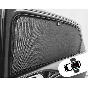 Stínítko do auta Sluneční clony na míru pro Fiat Panda III, od roku 2011