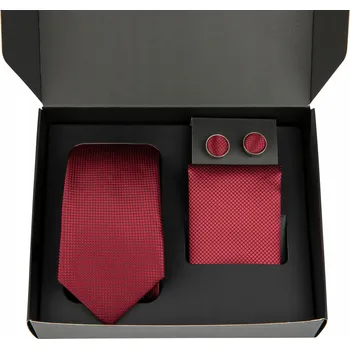 Kravata Ankani úzká červená kravata