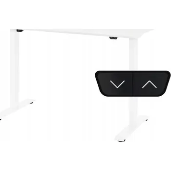 Psací stůl Obdélníkový psací stůl ProErgo 160 x 80 x 121 cm bílý