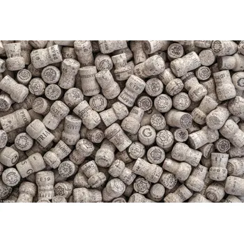 Obraz Plakát Korkové špunty od šampaňského bez rámu 30 x 20 cm