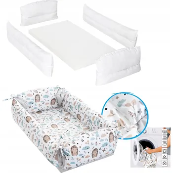 Dětská postýlka Cestovní postýlka PillowPrim 58 x 98 cm bílá