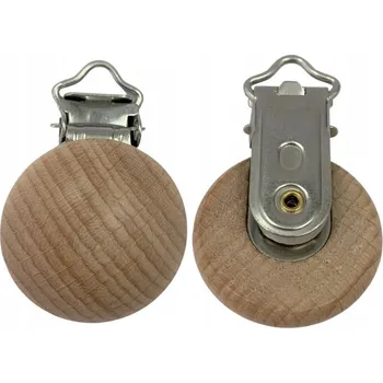 klip na dudlíky Klip na dudlík BestDIY béžový