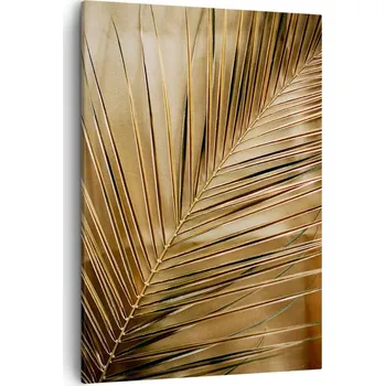 Obraz Obraz na plátně do obýváku ložnice 50x70 palmový list obrazy na zeď