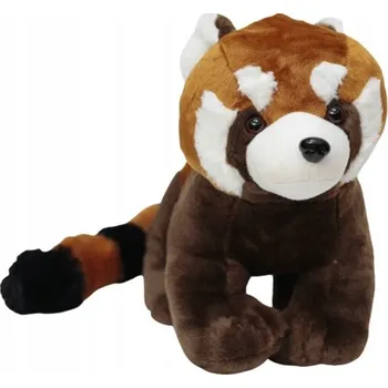plyšák PLYŠOVÁ PANDA ČERVENÁ 25 CM PLYŠÁK