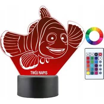 Lampička Plexido vícebarevná Noční lampa