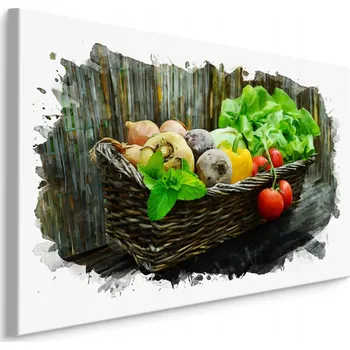 Obraz Obraz do kuchyně barevná zelenina paprika 40x30