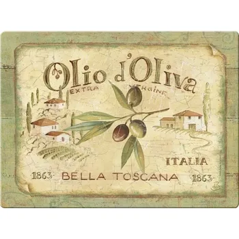 prostírání Obdélníková podložka korek, plast 29 x 40 cm