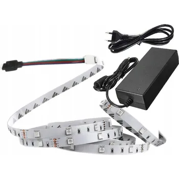 LED páska Sada 400 cm 4 m LED pásek RGB 150 IP20 + napájecí zdroj