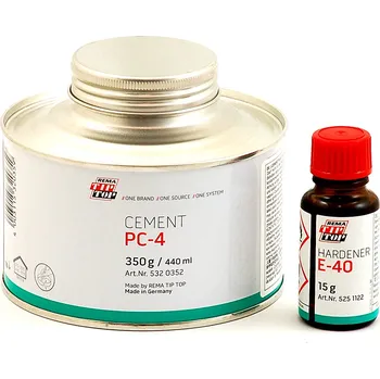 Průmyslové lepidlo LEPIDLO PC-4 na PVC PVG POLYURETAN 350G + tužidlo