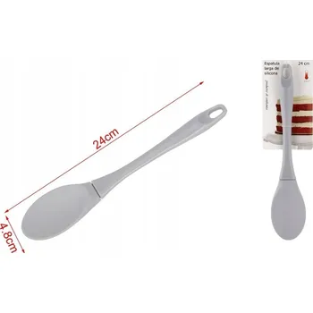 Příbor SILIKONOVÁ LŽÍCE NA MÍCHÁNÍ TĚSTA A KRÉMU NA DORT