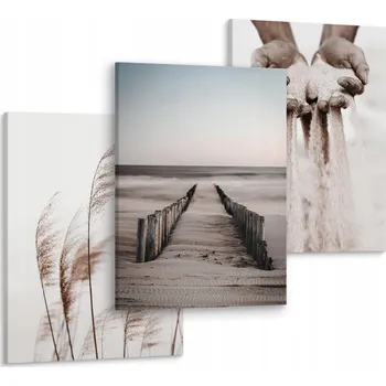 Obraz Obrazy do obývacího pokoje PLÁŽ MOŘE Rostliny Krajina 90x40