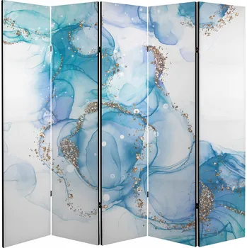 Paraván Paraván závěs kadeřnický salon pokojová stěna 225 x 172 cm barva