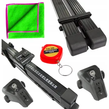 Příčník na automobil STŘEŠNÍ NOSIČ TYČE Příčníky Peugeot 406 I Kombi s podélnými nosiči (relingy)