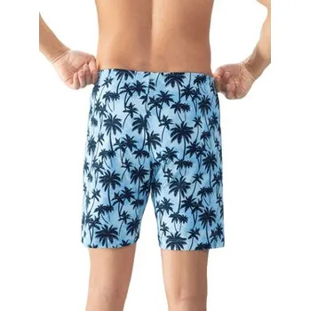 Pánské kraťasy Mey Šortky z materiálu 2220038 Tmavomodrá Regular Fit XXL